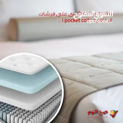  5 فرشات طبية فندقية مريحة من الفئتين الاقتصادية والرفاهية بكفالة من 4 الى 10 سنوات