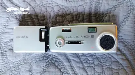  2 Minolta _16 MG-S Camera