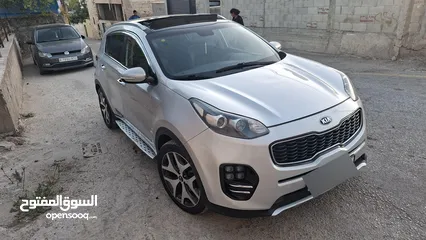  13 كيا سبورتج جتي لاين 2016ماتور2000ديزل فلل اضافات مع فتحة سقف بنوراما  بسعر حررررق كاش دهان شركة