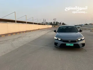  2 هوندا سيفك سبورت  ماشيه 7000Km  وايرباقات الوكاله