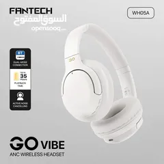  1 FANTECH WH05A GO VIBE ANC WIRELESS HEADSET BLACK