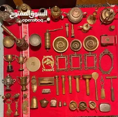  2 (تخفيض السعر) 102 قطعة من نوادر ونواعم النحاسيات و 10 مداليات نحاس. التفاصيل داخل الوصف.