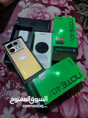  8 رام 24 مستعمل اخو الجديد Not 40 pro جيجا 256 أغراضة والكرتونه الأصلية كفالة الشركة متوفر توصيل