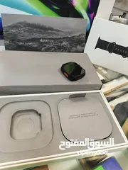  15 Apple Watch Ultra 2 Black Edition بطاريه 100% مشحونه مرتين