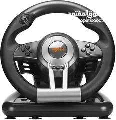  8 ستيرنغ ويل مقود سواقة مع بريكات لأجهزة الـ PC و البلايستيشن PXN V3 Steering