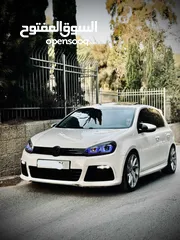  1 جولف mk6  جير عادي   موديل 2011 تسيير 2014 بالرخصه