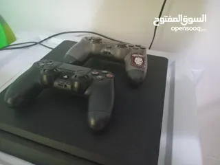  2 بلاستيشن 4 وكاله غير مفتوح استعمال بسيط جدا