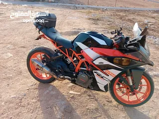  1 KTM RC390 2018 ممشئ قليل