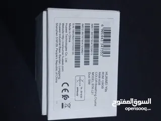  4 هواوي y9s الجهاز جديد لم يستخدم ابدا 128 جبجا.........