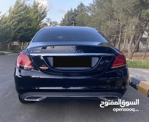  4 Mercedes C200 2019  بسعر مميز  بدون فتحة