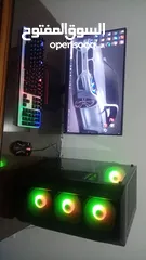  9 جهاز كمبيوتر للألعاب بحالة ممتازة مع شاشة - Core i5 و GTX 1060