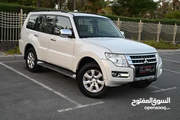  1 0% DP - ORIGNAL PAINT - MITSUBISHI PAJERO GLS 4WD 2016 - FIRST OWNER - FULL OPTION - GCC