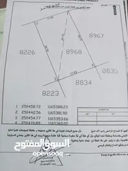  5 قطعه أرض قوشان مستقل للبيع بسعر 30 الف دينار كاش فقط لا يوجد اقساط