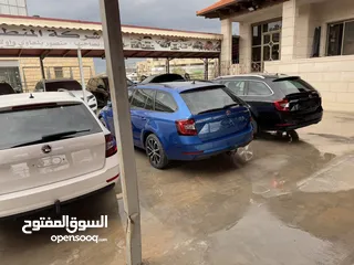  6 سكودا اوكتافيا ستيشن ترخيص 2020 ماتور 2000 ديزل/ اوتوماتيك/150 حصان
