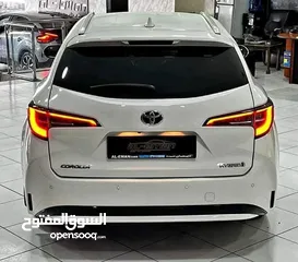  15 Toyota Corolla Station Hybrid 2021 بطارية ليثيوم
