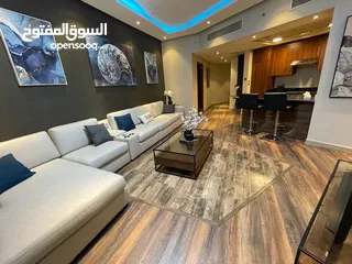  9 شقة برج رافال للايجار اليومي اجمل شقق الرياض على اطلالة جميلة على المدينة