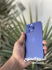  3 ايفون14بروماكس512Gبطاريه100ب$850