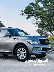  18 انفنتي QX80 2017 بنظافة مميزة وسعر مناسب