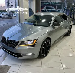  1 سعر حررق Skoda SuperB 2019 ديزل Full ترخيص وتأمين سنة فحص نخب عداد 160