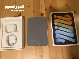  1 ايباد ميني 6 — 64 جيجا جديد مفتوحة الكرتونة