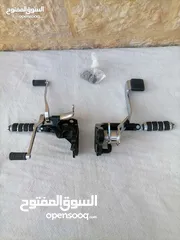  2 دعسات هارلي اصلي تعديل للامام 99    نظارات هارلي اصلي 60     غمازات 40