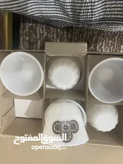  4 فنجان قهوه جديد فـي الكرتون