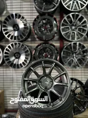  1 /:- جنط جديد /:- قياس 15 انش /:- براغي قريب 4