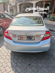  5 Honda civic 2012 1.8 i-vetc  هوندا سيفيك 2012 وكالة البحرين بحالة جيدة