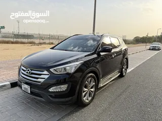  10 Hyndai GLS Santa Fe 4WD 2014 GCC V6 3.3 Full Options