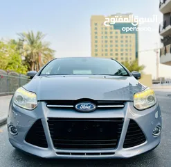  2 FORD FOCUS 2014 SILVER GCC FULL OPTIONS