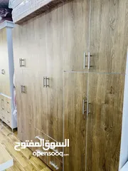  5 غرف نوم شغل محلي وخشب ساندوش مكونه من 7قطع فرشات طبيه ضغط