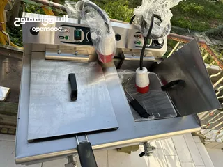  3 قلاية كهربائية مزدوجة ستانلس ستيل مع حنفيات لتصفية الزيت – بسعر 2000 شيكل