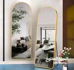  6 مراي ستاند ذهبي حجم كبير