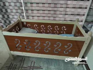  2 سرير أطفال (جرباية) من عمر سنة إلى خمس سنوات