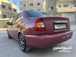  4 هونداي اكسنت قصة الفيرنا موديل 2000 جير اتوماتيك
