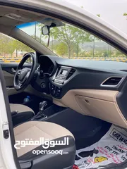  13 هيونداي اكسنت 2019 Hyundai accent Oman car