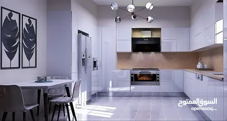  3 تصميم مطابخ وخزاين 3D ومختطات اوتوكاد للتنفيذ