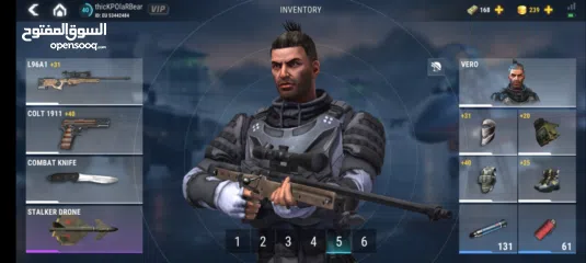  2 حساب لعبة Modren strike online