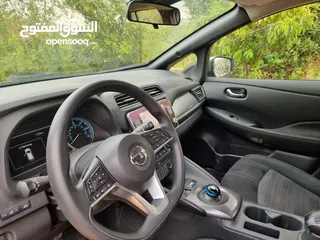  6 2021 Nissan Leaf S Plus (62kwh) كلين فحص كامل