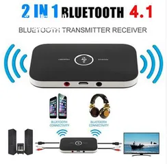  1 Bluetooth 5.0 Transmitter Receiver, 2-in-1 Wireless Audio Adapter