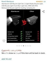  12 مصابيح الدراجة ماركت عالميه