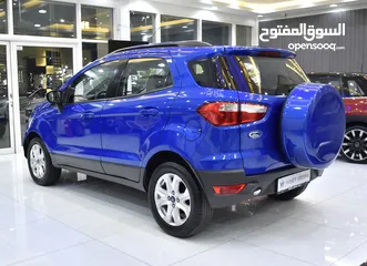 5 Ford EcoSport ( 2017 Model ) in Blue Color GCC Specs