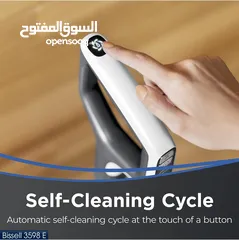  4 مكنسة بيسيل كروس ويف متعددة الأسطح Bissell Crosswave  HF3 3598E, Advanced Pro 2223E, Cordless max
