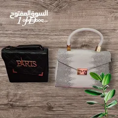  2 شنط نسائية مستعمل خفيف استيراد دبي