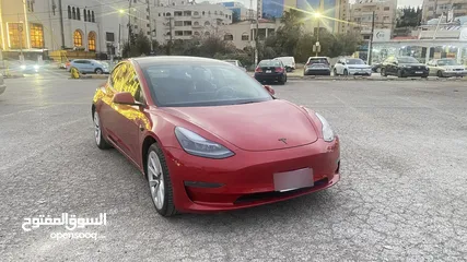  14 Tesla model 3 2022 standard plus/7 جيد / اتوسكور A/ عداد قليل كاش وبالاقساط