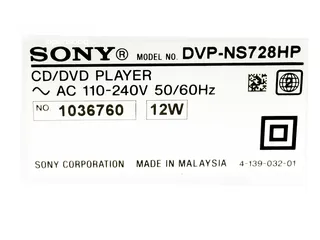  6 DVD Player sony