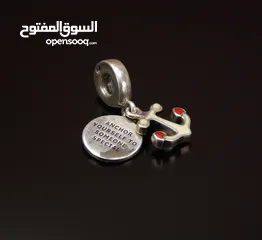  14 شارم فواصل فضة لأساور PANDORA أصلي و عادي