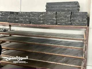  3 قوالب حجر صناعي