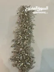  2 للعرايس مستعمل مرة واحدةHeadpiece