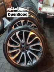  1 Rangerover alloy wheels FOR SALE with tyre thailand year 2024
